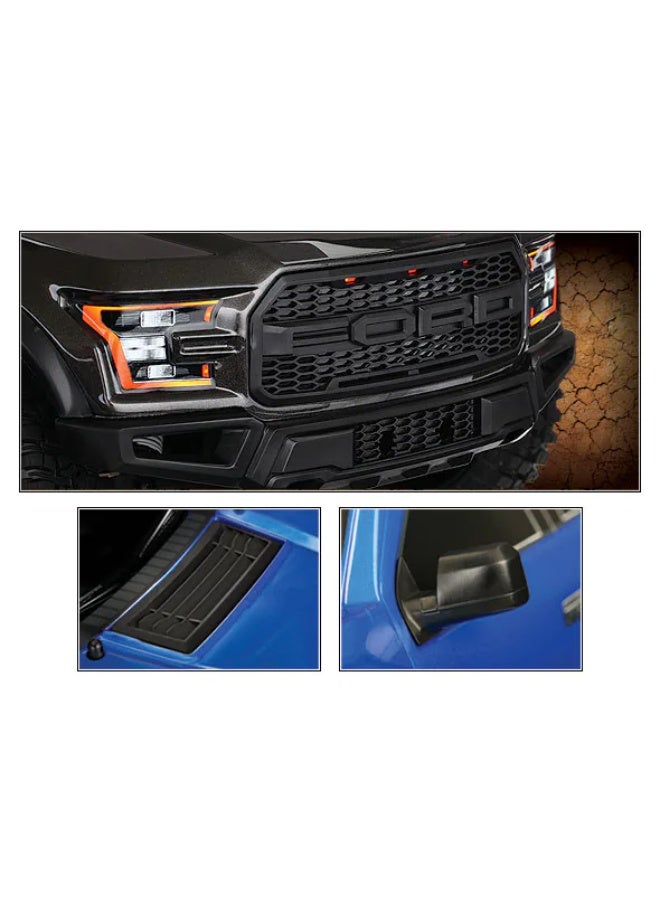 TRAXXAS RC FORD F-150 RAPTOR, TQ 2.4GHz Radio System, 4-amp DC Peak Detecting Fast Charger, Metal gear - Image 3