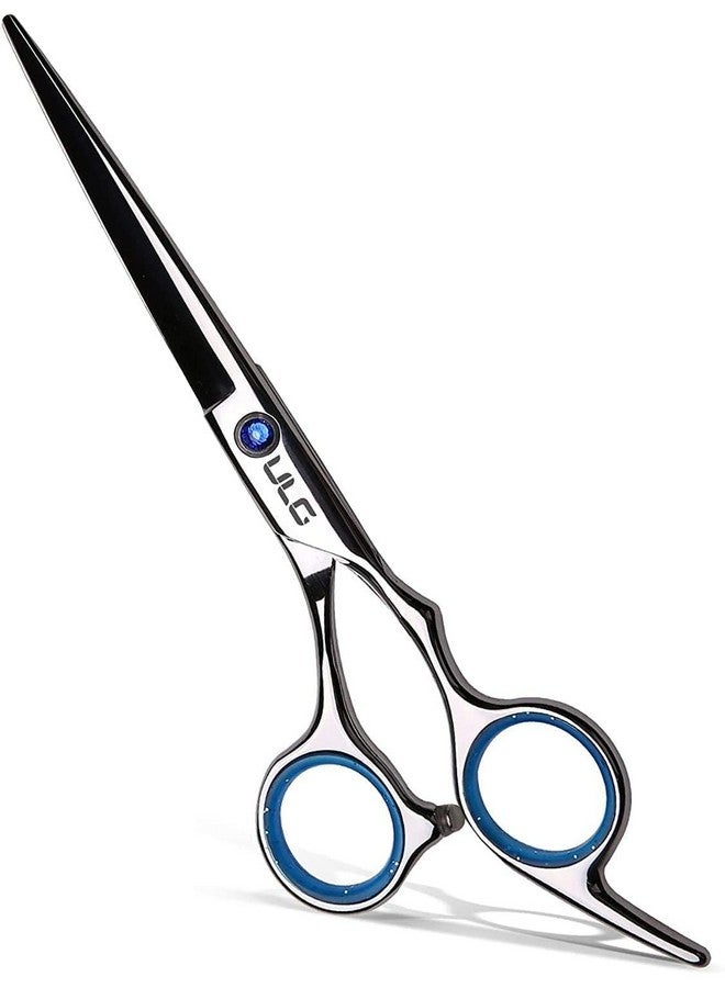 ULG Hair Cutting Scissors, ULG Professional Hair Scissors 6.5 inch Right-Hand Razor Edge Barber Scissors Salon Hair Cutting Shears Made of Japanese Stainless Steel, Hand Sharpened Blue - Image 1