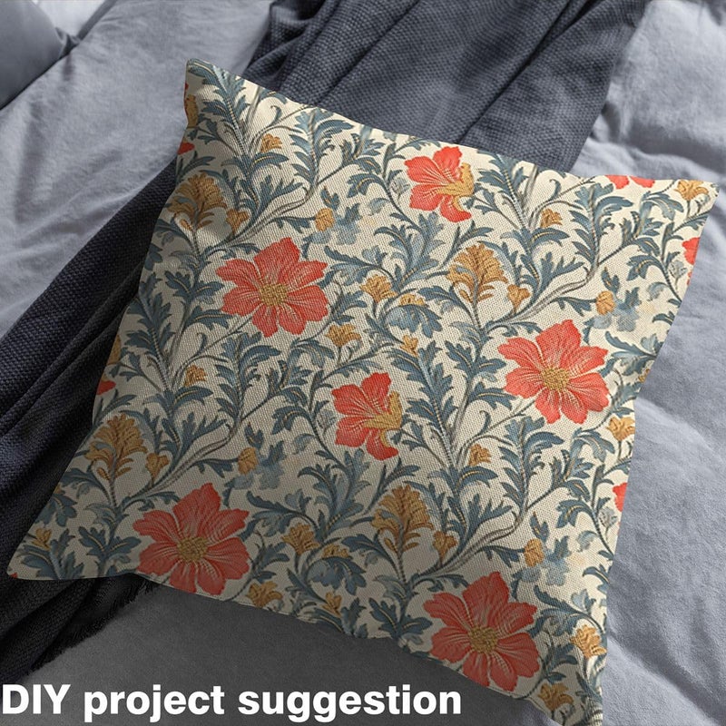 Multi-demand satisfied design Castle Fairy Watercolor Rose Decorative Fabric Vintage Ornate Frame Sewing Craft for Girls Women Plaid Elegant Romantic Outdoor Fabric Home DIY Projects 3 Yards,108" L x 59" W Pink Red Multiple sizes Gulf popular simple design Global standard quality Upgraded quality Room to room portable User friendly optimized build Economical varied sizing picks General purpose premium build Spec compliant trusted quality Global flexible assemble picks Seasonal & permanent compatible Widely used design Wide range usage design Multi-use upgraded craftsmanship Well-engineered versatile build All territory compatible build Flexible varied design Simplified versatile design Multi-demand compliant quality Global sizing options Public demand affordable quality Wear resistant upgraded material Stain resistant Minimal design - Image 3