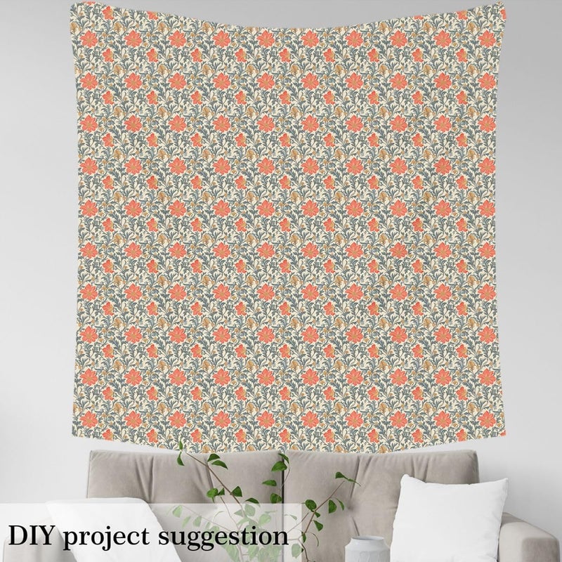 Multi-demand satisfied design Castle Fairy Watercolor Rose Decorative Fabric Vintage Ornate Frame Sewing Craft for Girls Women Plaid Elegant Romantic Outdoor Fabric Home DIY Projects 3 Yards,108" L x 59" W Pink Red Multiple sizes Gulf popular simple design Global standard quality Upgraded quality Room to room portable User friendly optimized build Economical varied sizing picks General purpose premium build Spec compliant trusted quality Global flexible assemble picks Seasonal & permanent compatible Widely used design Wide range usage design Multi-use upgraded craftsmanship Well-engineered versatile build All territory compatible build Flexible varied design Simplified versatile design Multi-demand compliant quality Global sizing options Public demand affordable quality Wear resistant upgraded material Stain resistant Minimal design - Image 4