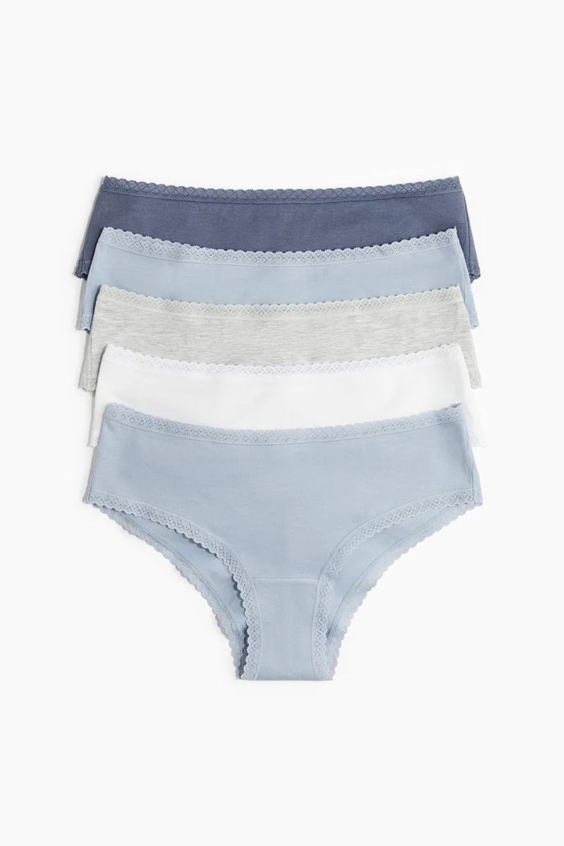 H&M 5-pack cotton hipster briefs
