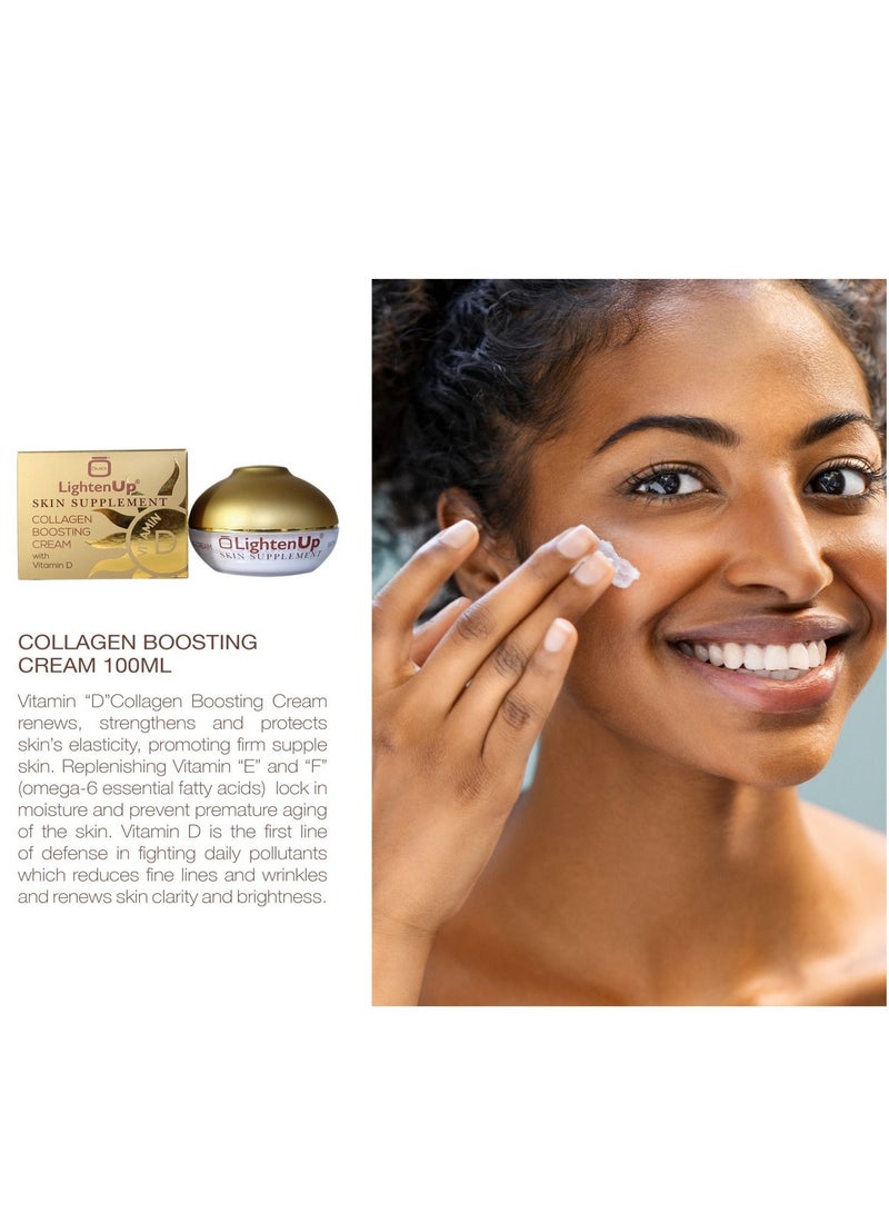 omic lightenup Collagen Boosting Cream With Vitamin D - Image 4
