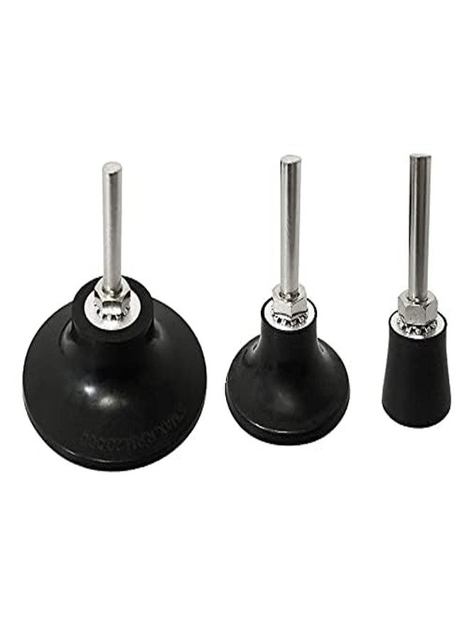 ياكاموز حامل وسادات أقراص الصنفرة من Yakamoz، مقاس 1 و2 و3 بوصات، مع قفل أسطواني سريع التغيير، وحامل أقراص الصنفرة، ومثقاب كهربائي، وملحق محول الصنفرة للصنفرة والتلميع والطحن - Image 3