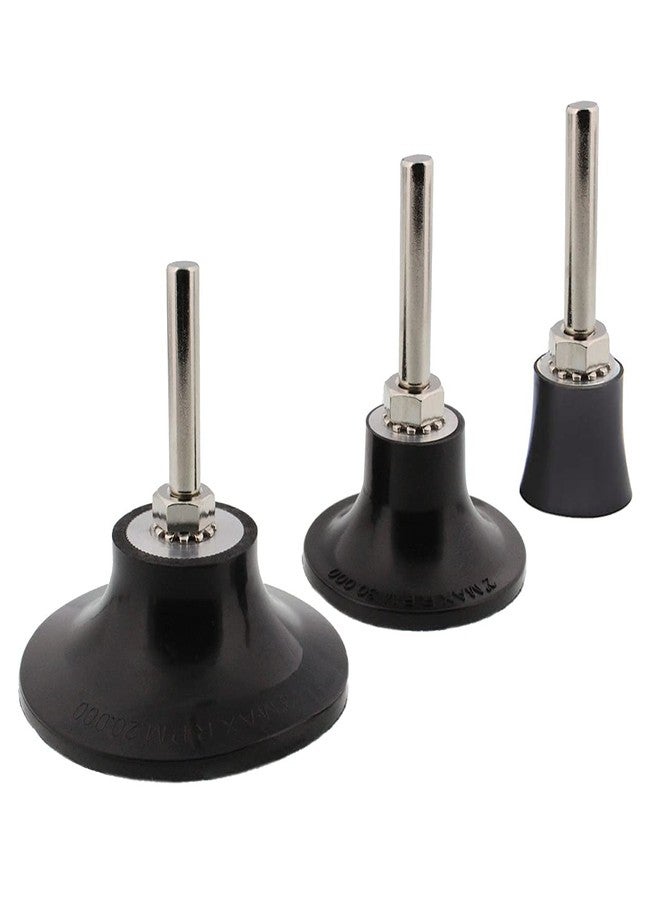 ياكاموز حامل وسادات أقراص الصنفرة من Yakamoz، مقاس 1 و2 و3 بوصات، مع قفل أسطواني سريع التغيير، وحامل أقراص الصنفرة، ومثقاب كهربائي، وملحق محول الصنفرة للصنفرة والتلميع والطحن - Image 1