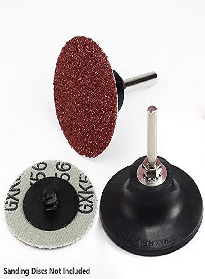 ياكاموز حامل وسادات أقراص الصنفرة من Yakamoz، مقاس 1 و2 و3 بوصات، مع قفل أسطواني سريع التغيير، وحامل أقراص الصنفرة، ومثقاب كهربائي، وملحق محول الصنفرة للصنفرة والتلميع والطحن - Image 5