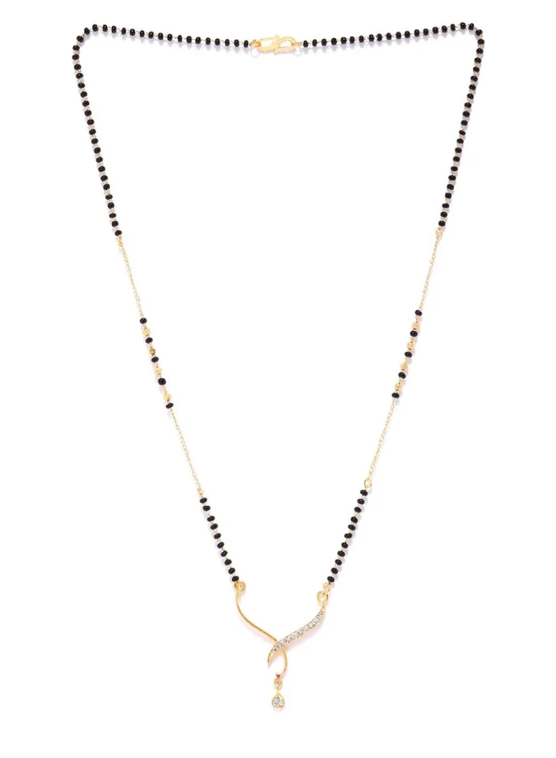 Priyaasi Studded and Beaded Mangalsutra