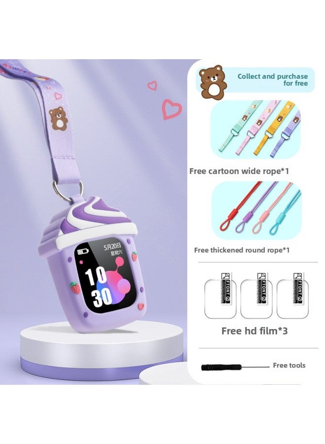 Moe Fun Sweet Cone For Little Genius Phone Watch Strap Hanging Cover Z1S Watch Cover Y01A Children's Hanging Neck Q1/Z2Y 