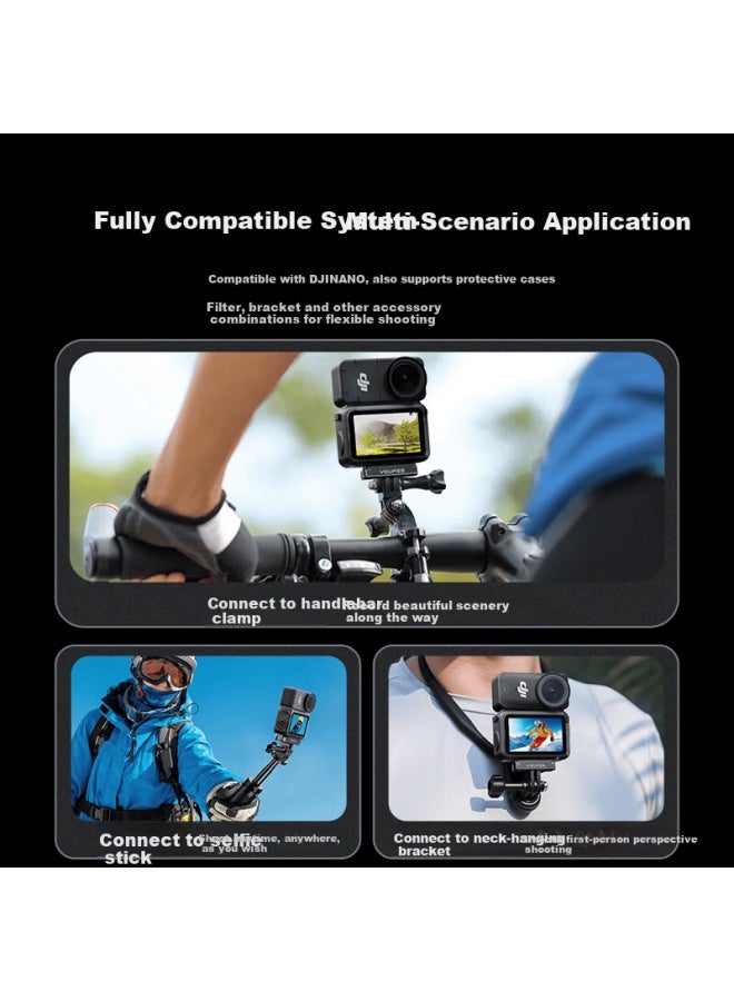 Youfes Yangfeisi Dji Nano Quick Release Adapter Magnetic Tripod Quick Release Base Cycling Dji Osmo Sports Camera Gimbal Base Adapter Bracket - Image 3