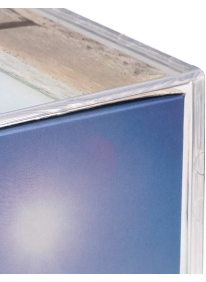 Malden International Designs Acrylic Photo Cube Holds 6 4 x 4 square photos Clear - Image 3