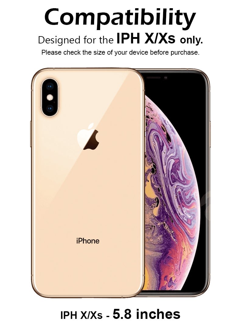 Case Up Screen Protector For Apple iPhone X/ XS 5.8 Inch 9H Hardness Tempered Glass Film, Bubble Free Easy Installation, Full Coverage, Anti Scratch And Touch Sensitive - Image 2