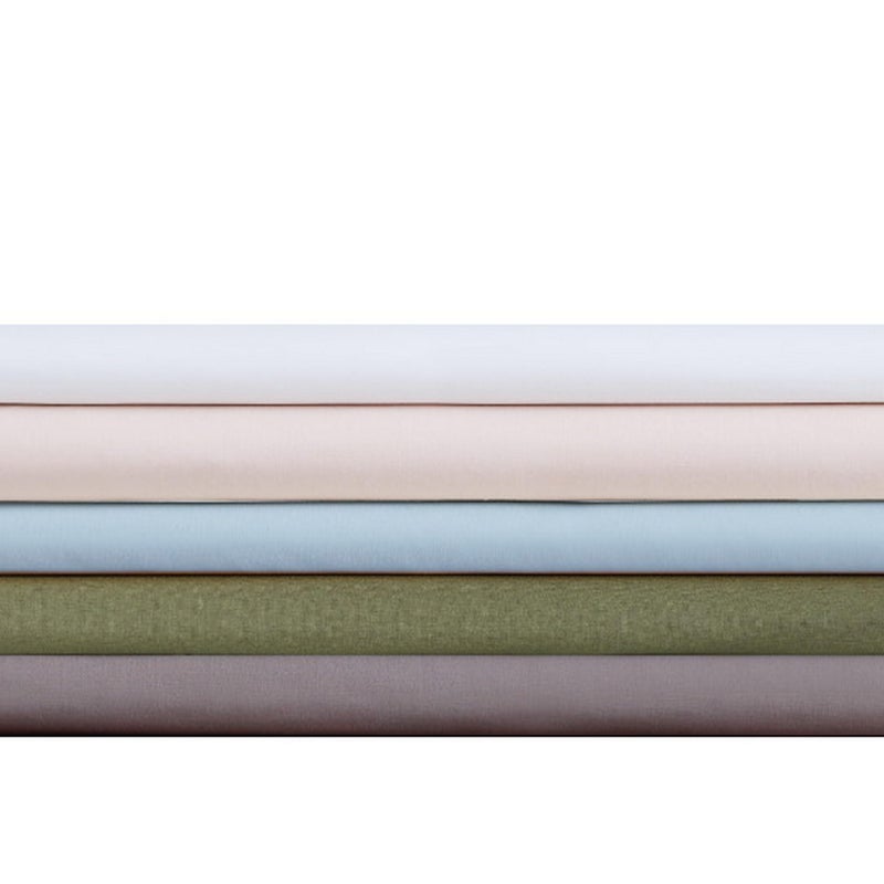 CANNON Solid Percale 200 Thread Count Sheet Sets Grey 100% Cotton 4-Piece Queen Sheet Set, Solid Color Themed, Adult Bedding, Oeko-TEX Certified - Image 3