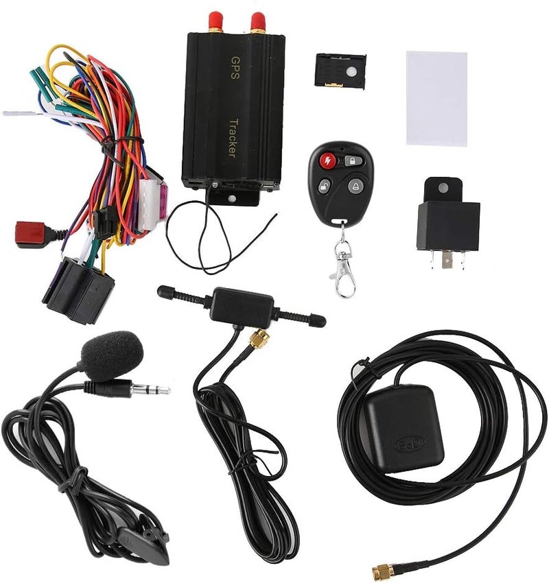 comfrt Car GPS Tracker, Vehicle GSM GPS Tracker Locator Tracking Car Alarm With Remote Control GPS Car Tracker - Image 1