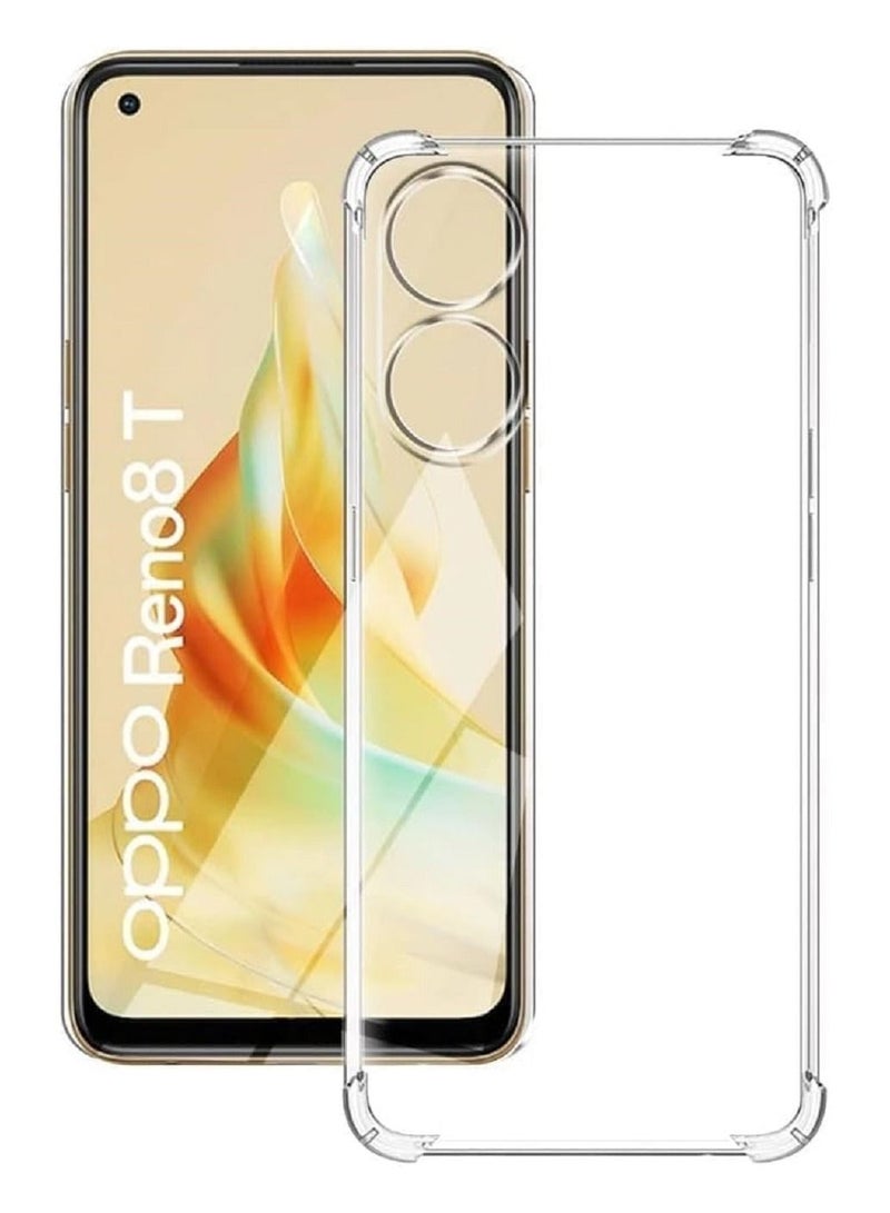 IAF ANTI-SHOCK CLEAR TPU BUMPER CASE COVER FOR OPPO RENO 8T 5G - Image 3