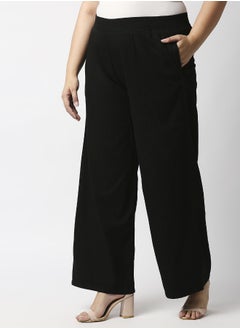 HIGH STAR Women Black Palazzos  - Image 3