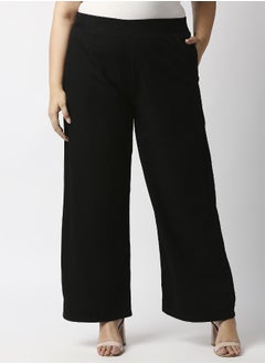 HIGH STAR Women Black Palazzos  - Image 5
