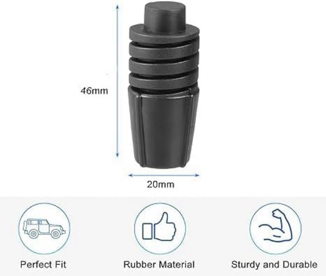 UTMEKUKI Hood Stops Bumpers Rubber - Hood Stops Cushion for Honda CIVIC ACCORD SPIRIOR Hood Stops Rubber General Standard Stops Bumper Fit Cushion Stoppers Damping Rubber Pad-2PCS Durable versatile substance - Image 4