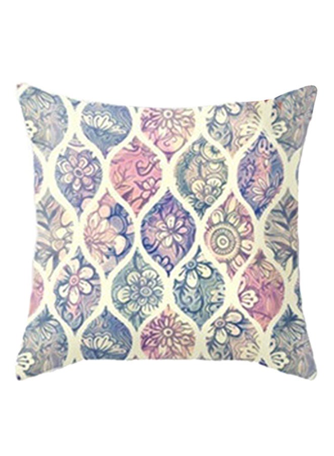 NIBEMINENT Boho Geometric Beach Painting Pillow Cover Multicolour 45x45centimeter