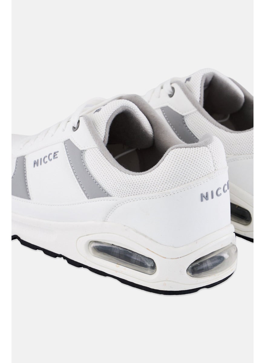 Nicce - Men Pavani Lace Up Training Shoes, White - Image 1