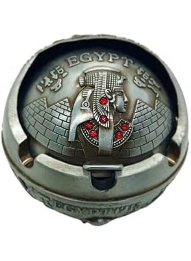 طفاية فرعوني مزخرفة برسومات فرعونية, متعدد الالوان