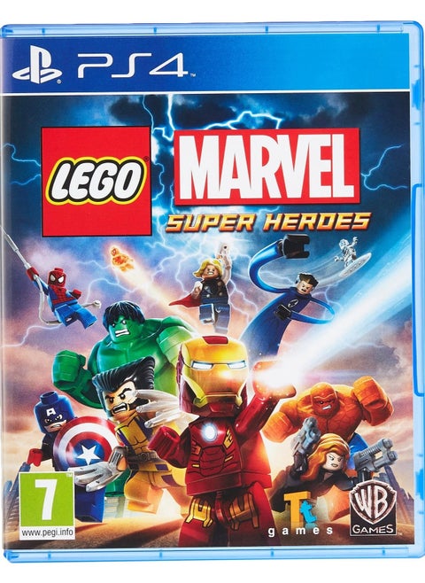 LEGO Marvel Super Heroes, PlayStation 4 Game, Action Adventure