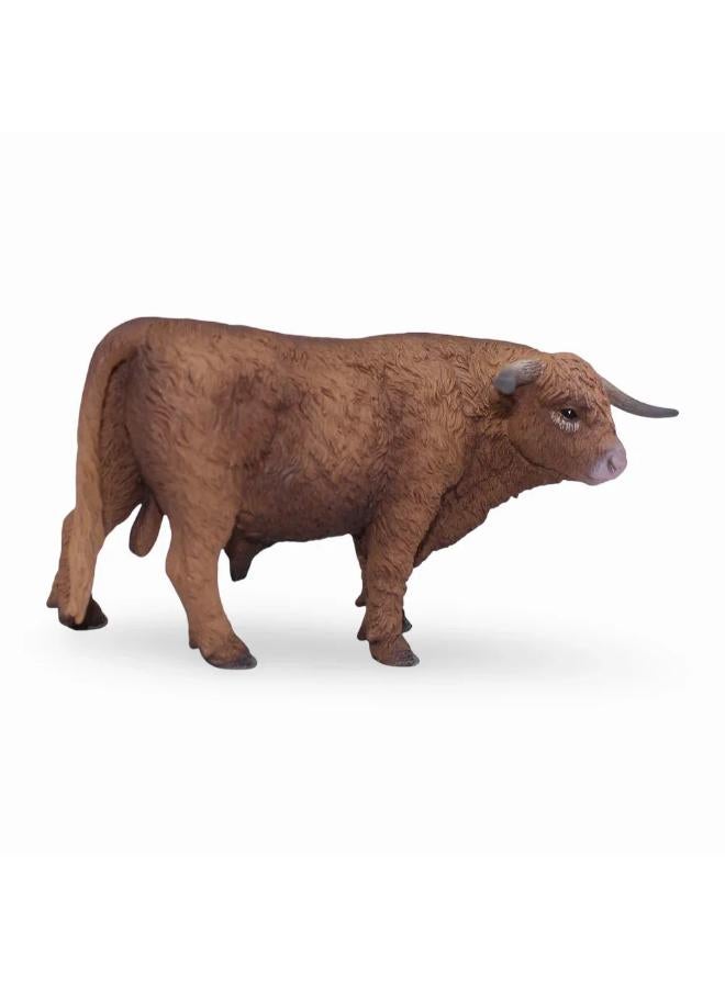 CollectA Highland Bull Figurine - Image 1