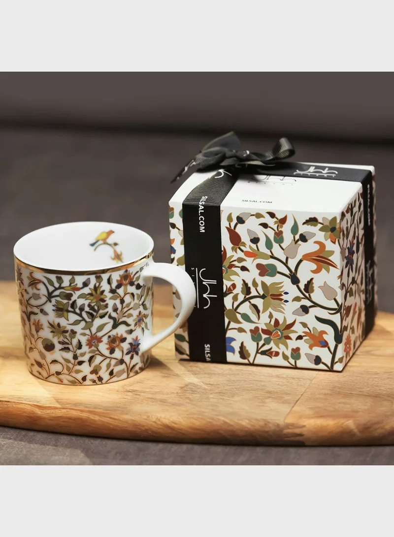 Silsal Floral Majestic Mug With Gift Box