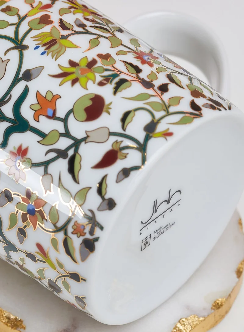 Silsal Floral Majestic Mug With Gift Box