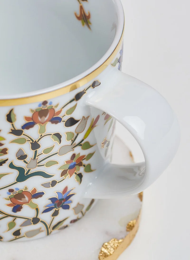 Silsal Floral Majestic Mug With Gift Box
