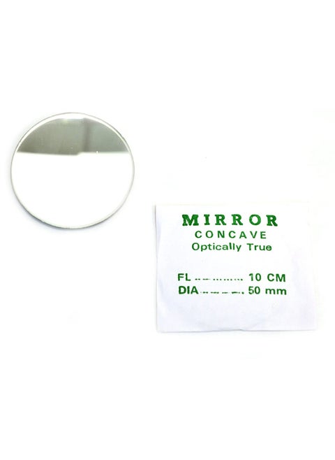1pcs Concave Mirror, Spherical | 50mm Diameter and 100mm Focal Length | Clearer Vision and Enhanced Learning | Durable and High-Quality Material | Ideal for Physics and Optics Experiments