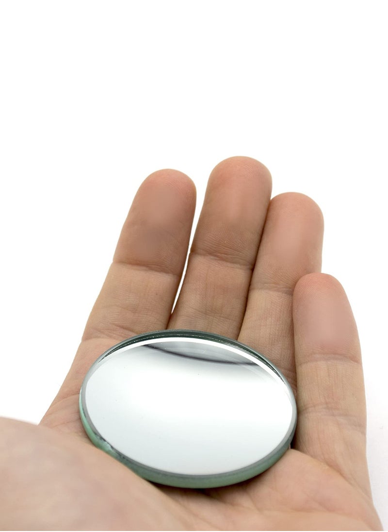 King Mariot - 1pcs Concave Mirror, Spherical | 50mm Diameter and 100mm Focal Length | Clearer Vision and Enhanced Learning | Durable and High-Quality Material | Ideal for Physics and Optics Experiments - Image 1
