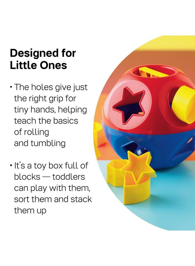 Tupperware Brand Shape O Toy Bpa Free Shape O Sorter Toy For Babies & Toddlers Ages 12 Months & Up Promotes Motor & Problem Solving Skills - Image 4