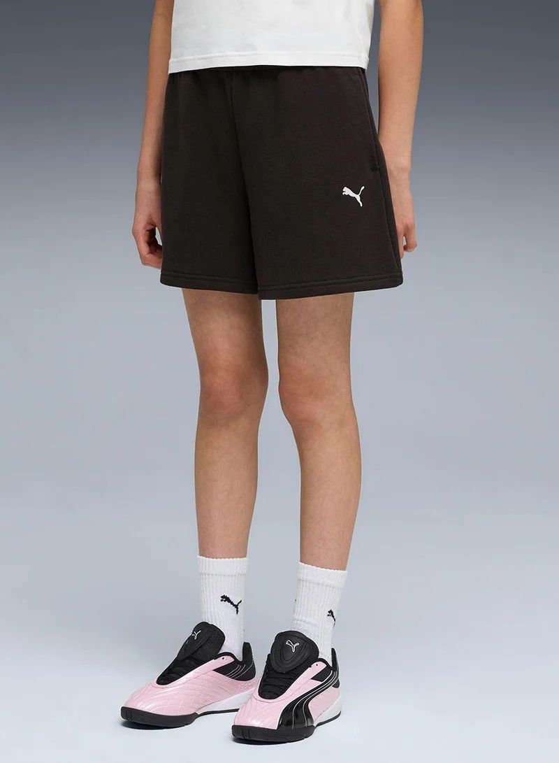 PUMA Youth Essential Logo High-Waist Shorts