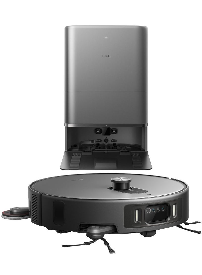 شاومي Xiaomi Robot Vacuum 6 Max, 35000Pa Powerful Suction, Robot Vacuum and Mop with Mop Roller, Triple-Camera AI Obstacle Detection, Edge Cleaning, Smart All-in-One Hot Water Self-Cleaning Station 17.72 kg 70 W PV11GL - Image 3