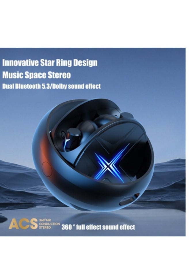 Generic - E-Sports Headphone 【2023 New Style】 TWS Bluetooth Headphone Wireless Earphone Ultra Long Battery Noise Canceling Headphone - Image 1