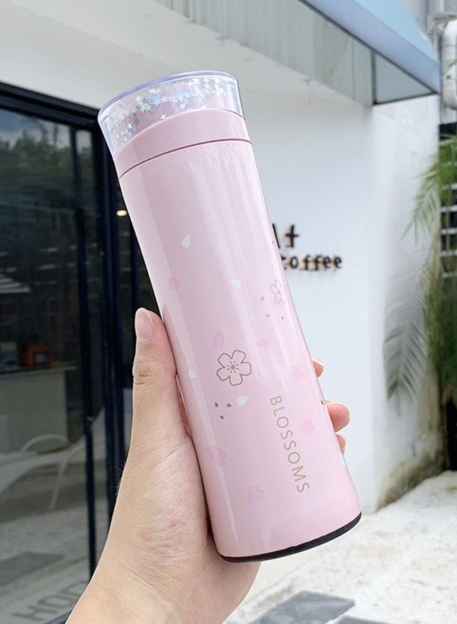 Blossoms Double Wall Vacuum Flask Stainless Steel 304 Water Bottle - Image 2