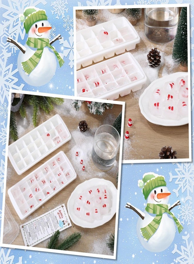 FoldTier Funny Christmas Party Game with 42 Resin Santa Figures, 2 Ice Cube Trays and Santa's Free Sign Instruction Rescue Santa White Elephant Exchange Gifts for Adult Holiday Family Feud - Image 4