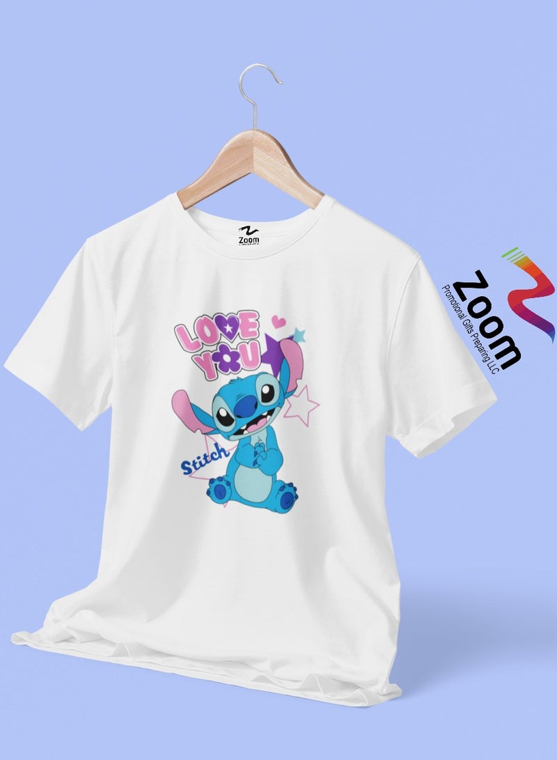 ZOOM Stitch T-Shirt for Kids – Fun Cartoon T-Shirt, Perfect for Children 