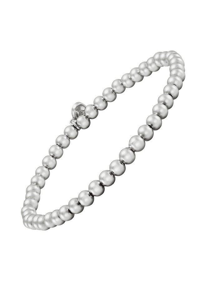 Silpada 'Beaded Circle' Bracelet In Sterling Silver, 6.25" - Image 2
