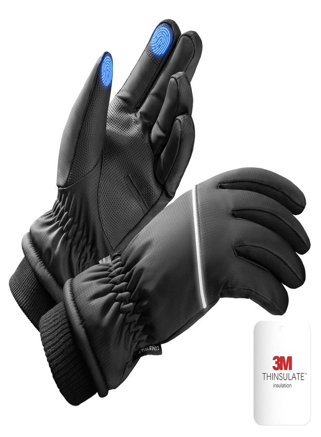 UMEWARM -10℉ Waterproof Winter Gloves Men, Touchscreen Fingers Snow Ski Gloves with 5-Layer Extended Cuff - Image 1