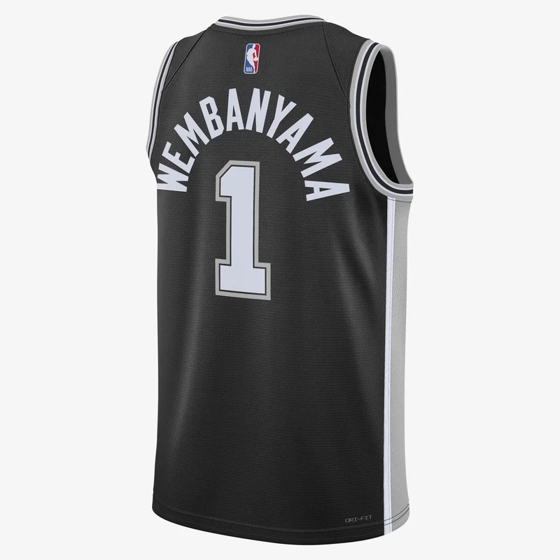 Nike Men 22/23 NBA San Antonio Spurs Icon Edition Swingman Basketball Jersey