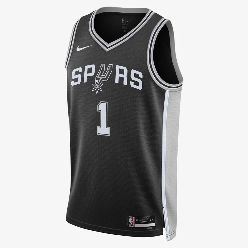 Nike Men 22/23 NBA San Antonio Spurs Icon Edition Swingman Basketball Jersey