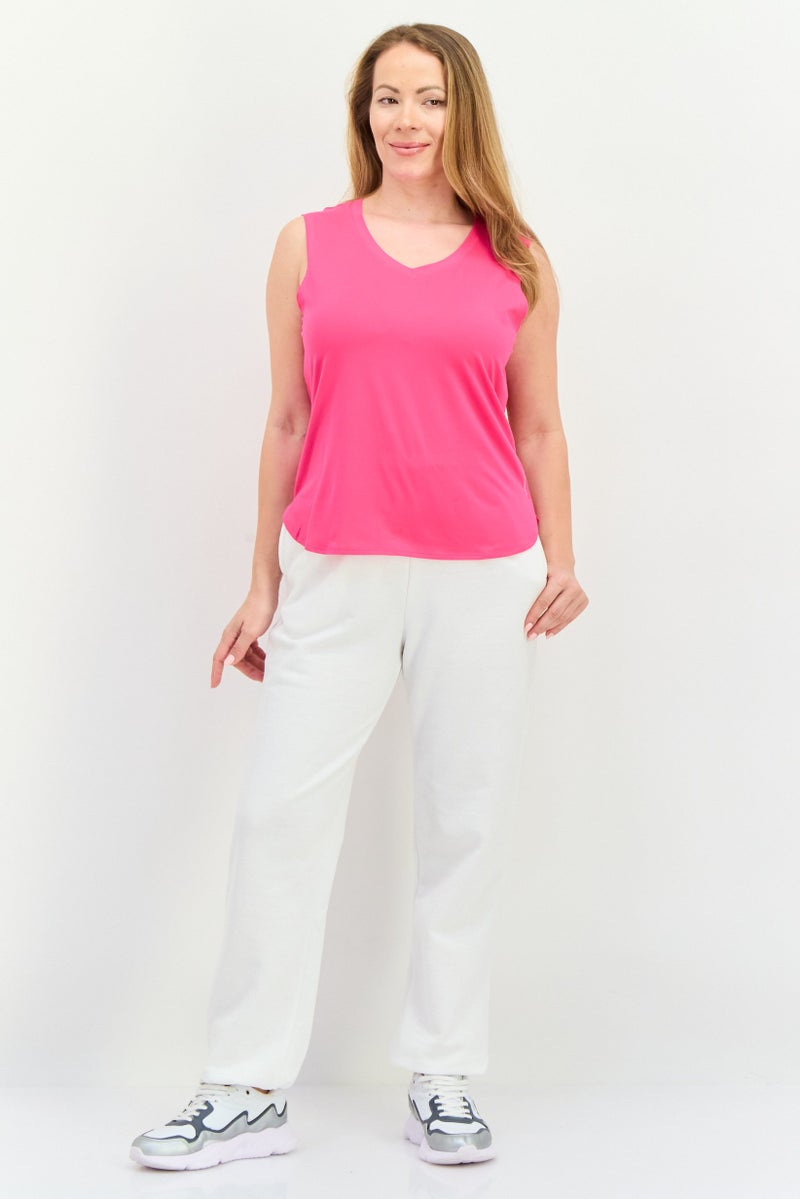 HEAD Women Sportswear Fit Sleeveless Training Top, Pink - Image 4