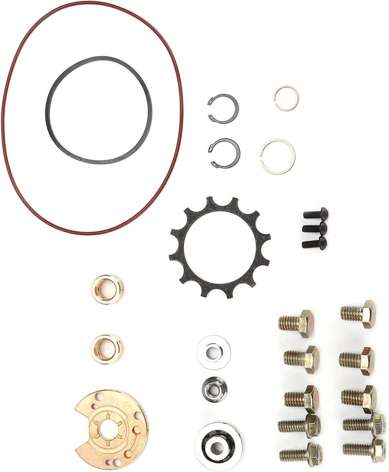 Turbo Repair Kit Replacement for 300D 300SD 3L T3 T4 Turbo, Turbo Rebuild Kit, Complete 26PCS Turbocharger Core Rebuild Kit with High - Quality Aluminu - Image 4