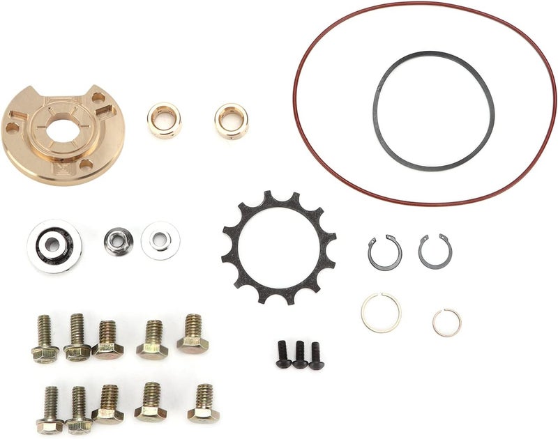 Turbo Repair Kit Replacement for 300D 300SD 3L T3 T4 Turbo, Turbo Rebuild Kit, Complete 26PCS Turbocharger Core Rebuild Kit with High - Quality Aluminu - Image 1