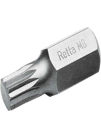 Retta RBT3008 M8X30 ( 10 mm ) 12 Corner Bit 
