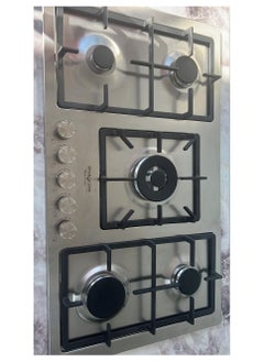 90 cm Flat Gas Stove - 5 Burners, Cast Iron Griddle with Automatic Ignition, Front Tri-Ring Handle - pzsku/Z6F7A05E0BDECD7641101Z/45/_/1675178206/210c222e-d58f-4072-8bbc-5b4713f258f2