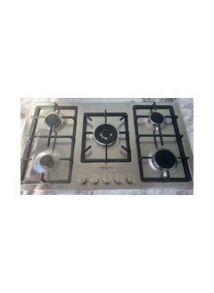 90 cm Flat Gas Stove - 5 Burners, Cast Iron Griddle with Automatic Ignition, Front Tri-Ring Handle - pzsku/Z6F7A05E0BDECD7641101Z/45/_/1675178206/5eafec0d-ed96-4ef5-ac0f-0216c788ea7a