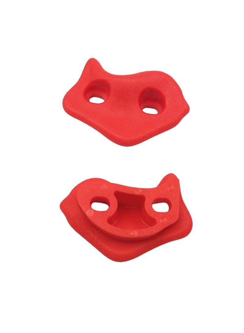 عام مقابض تسلق الصخور للأطفال، صخور تسلق كبيرة جدًا فاخرة مع أدوات التثبيت - ملحق جدار تسلق الصخور DIY ملحق ملعب داخلي وخارجي - للأعمار 3+ - Image 3