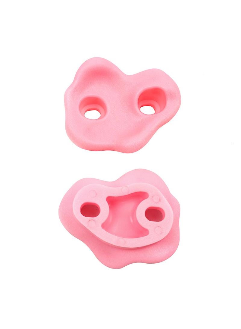 عام مقابض تسلق الصخور للأطفال، صخور تسلق كبيرة جدًا فاخرة مع أدوات التثبيت - ملحق جدار تسلق الصخور DIY ملحق ملعب داخلي وخارجي - للأعمار 3+ - Image 4