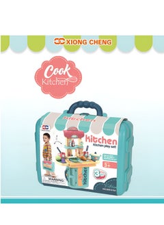 XIONG CHENG 3 in 1 Little Chef Kitchen Playset for Boys and Girls  - Image 2